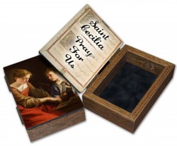 St. Cecilia Keepsake Box [NGK010]