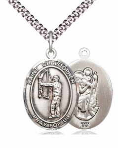 St. Christopher Archery Medal [EN6321]