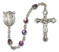 St. Elmo Sterling Silver Heirloom Rosary Fancy Crucifix [RBEN1187]