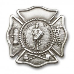 St. Florian Patron Saint of Firefighters Visor Clip [AUBVC059]