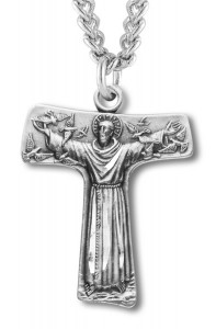 St. Francis Medal Sterling Silver [REM2047]