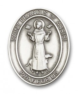 St. Francis of Assisi Visor Clip [AUBVC072]