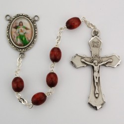 St. John Brown Wood Rosary [MVER0013]