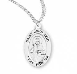 Women's St. John XXIII Oval Medal [HMM3121]