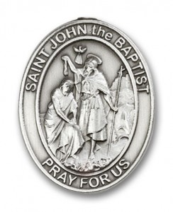 St. John the Baptist Visor Clip [AUBVC076]