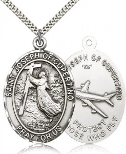 Large St. Joseph of Cupertino Medal [BM0012]