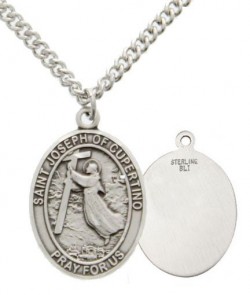 St. Joseph of Cupertino Plain Back Medal [EN6140P]