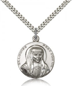 Men's Round St. Louise Medal [BM0776]