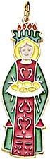 St. Lucia Ornament [TCG0254]