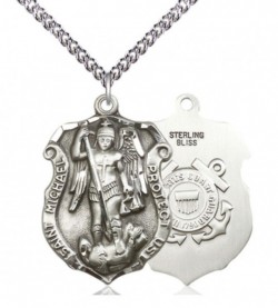 St. Michael Coast Guard Medal Shield [BM0864]