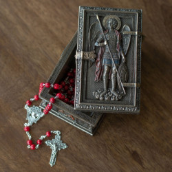 St. Michael Keepsake Rectangular Box [GSCH1132]