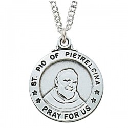 St. Padre Pio Medal [ENMC048]