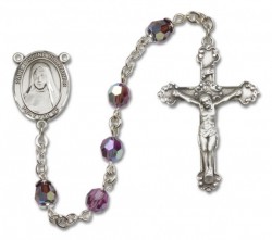 St. Pauline Visintainer Sterling Silver Heirloom Rosary Fancy Crucifix [RBEN1316]
