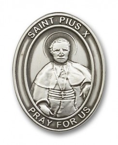 St. Pius X Visor Clip [AUBVC065]