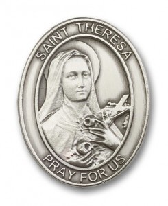 St. Theresa Visor Clip [AUBVC089]