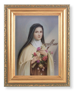 St. Therese 4x5.5 Print Under Glass [HFA5331]
