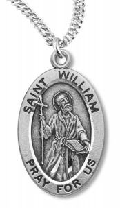 St. William Medal Sterling Silver [HMM1152]
