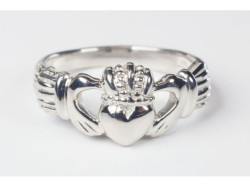 Sterling Silver Claddagh Ring [BLR0011]