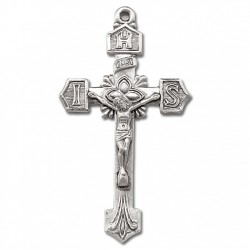 Sterling Silver IHS Rosary Crucifix [RECRX017]