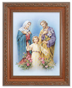 The Holy Family Help 6x8 Print Under Glass [HFA5394]