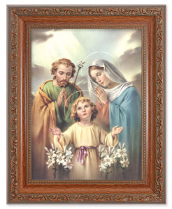 The Holy Family by Simeone 6x8 Print Under Glass [HFA5395]