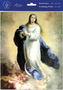 The Immaculate Conception Print - Sold in 3 Per Pack [HFA4832]