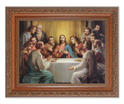 The Last Supper by Bonella 6x8 Print Under Glass [HFA5399]