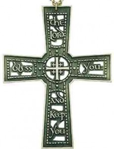 The Lord Bless You And Keep You Pectoral Cross of Blessing [TCG0320]