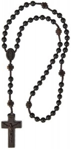 Gemstone &amp; Jujube Wood Rosary - 6mm [RB4156]