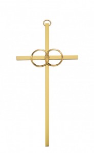 Wedding Cana Cross Gold tone, 10 Inch [CRMV001]