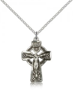 Women's Celtic Crucifix Pendant [BM0093]