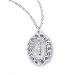 Women's Crystal Bead Miraclous Medal [HMM3247]