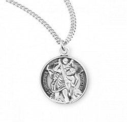 Women's Elegant Saint Christopher Necklace [HMM3408]