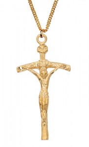 Women's Goldtone Papal Necklace [MV2026]