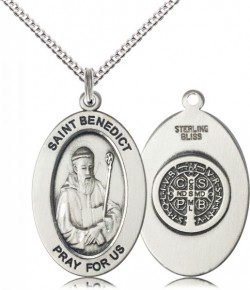 Women's St. Benedict of Monks Necklace [DM1008]