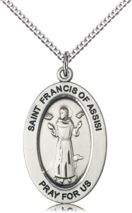 Women's St. Francis of the Animals Necklace [DM1036]