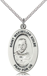 Women's St. Maximilian Against Drug Abuse Necklace [DM1073]