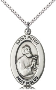 Women's St. Peter of Fisherman Necklace [DM1090]