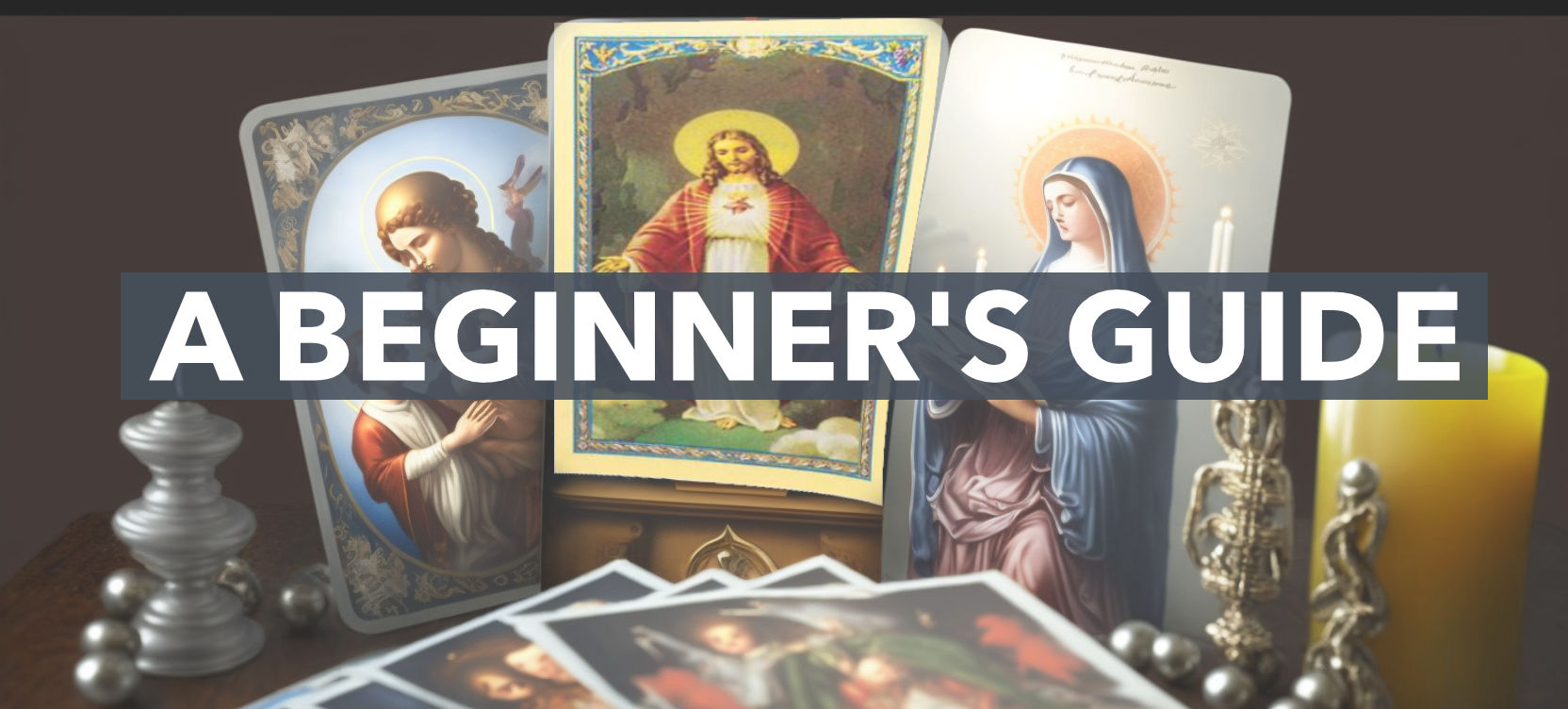 Praying with Catholic Prayer Cards: A Beginner's Guide