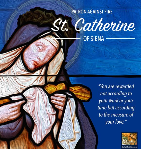 Saint Catherine of Siena — Feast Day April 29th