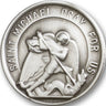 St. Michael the Archangel Round Visor Clip