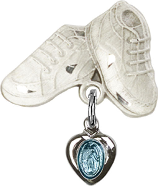Blue Miraculous Charm and Baby Boots Pin