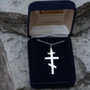 Cross of Saint Andrew Pendant Necklace