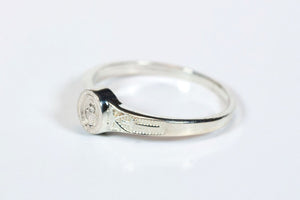 Miraculous Medal Sterling Silver Ring