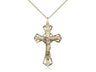 Women's Open-Cut Crucifix Pendant