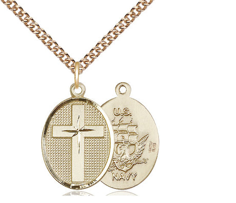 Cross Navy Pendant