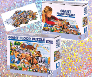 Noah's Ark Large Floor Puzzle, 48 Pieces