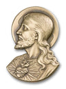 Sacred Heart Visor Clip
