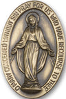 Miraculous Medal Visor Clip