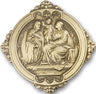 Holy Family Visor Clip